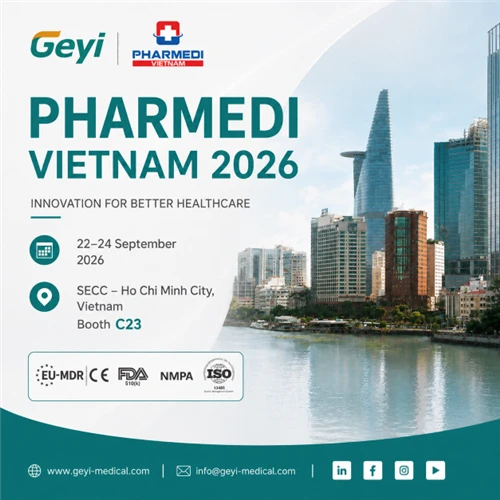 Geyi Medical To Exhibit At PHARMEDI VIETNAM 2026