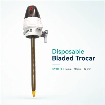 Disposable Bladed Trocars 5mm 10mm 12mm